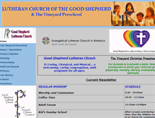 Tablet Screenshot of goodshepherdgilroy.org